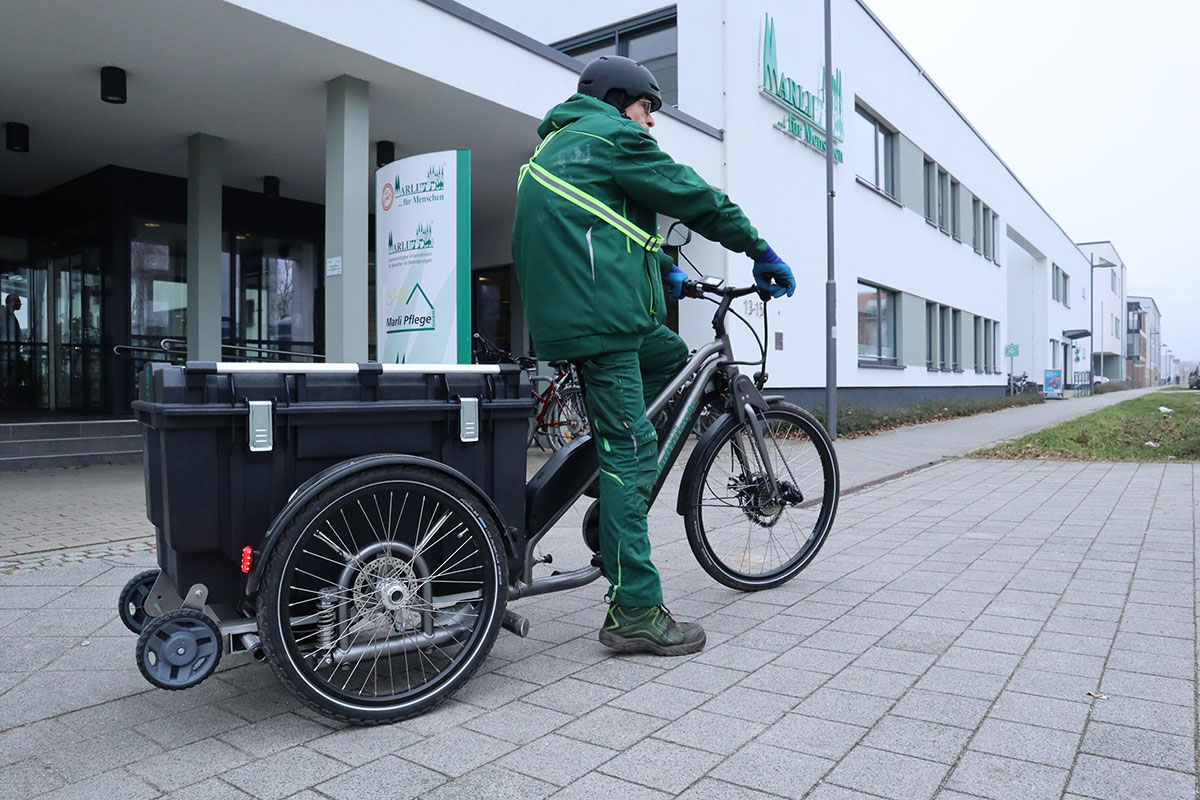 Besorgungsfahrten per Lastenrad