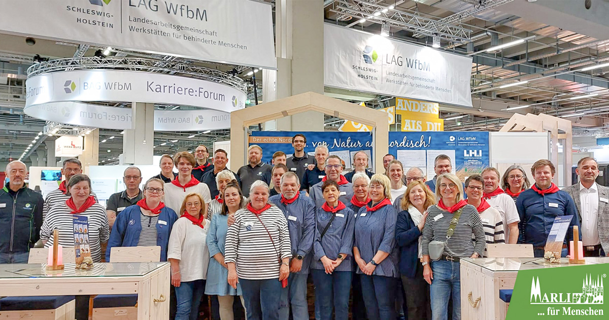 Werkstätten:Messe - Gemeinschaftsstand LAG WfbM Schleswig-Holstein