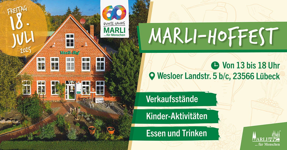 Marli Hoffest 18. Juli 2025 13 bis 15 Uhr