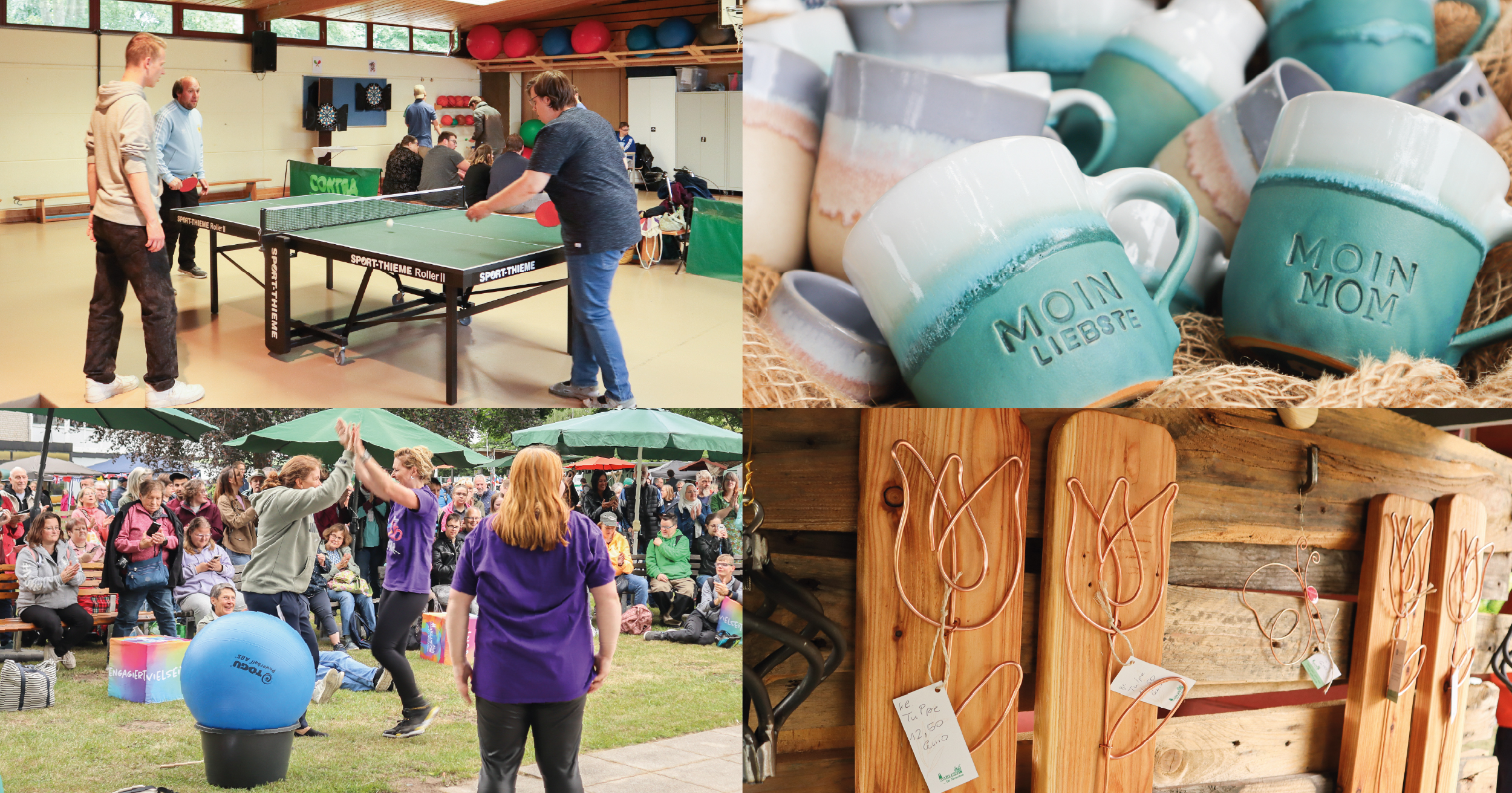Wiesenfest Impressionen: Sport, Spiele, Auftritte, LüMar Produkte